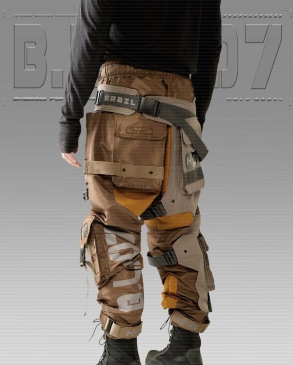 B.L.P-07 NAVY / GREY / BROWN - Image 11