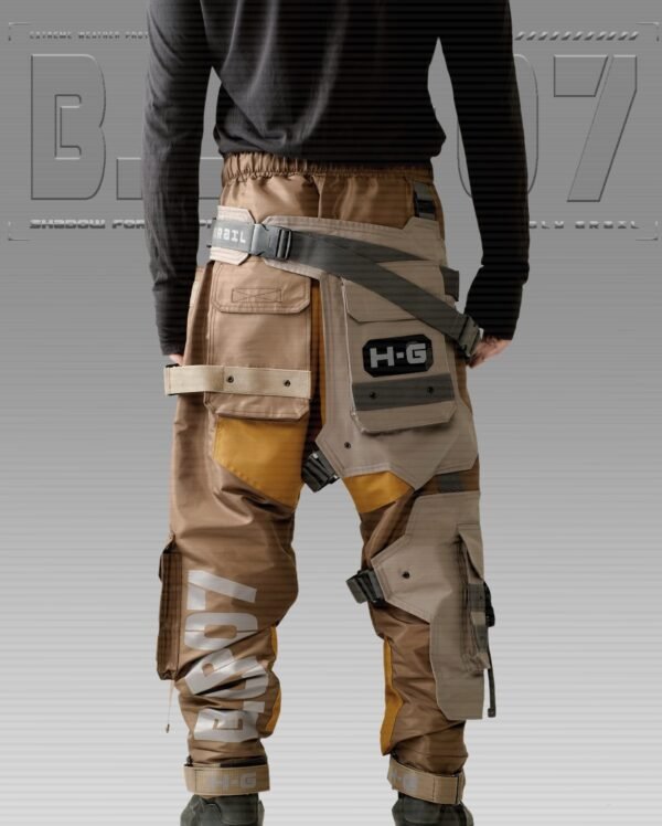 B.L.P-07 NAVY / GREY / BROWN - Image 9