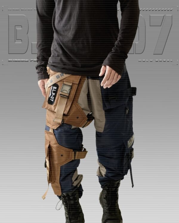 B.L.P-07 NAVY / GREY / BROWN - Image 27