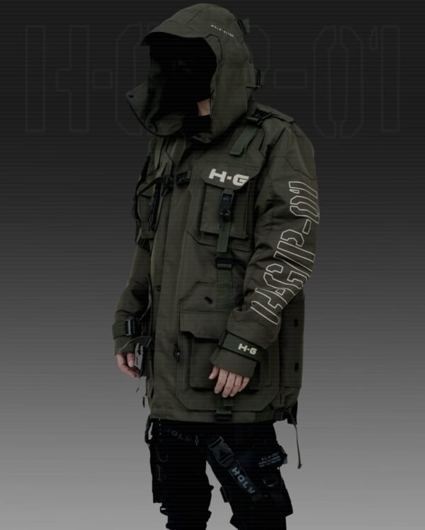 H.G.P-01 BLACK / GREY / OLIVE GREEN - Image 24