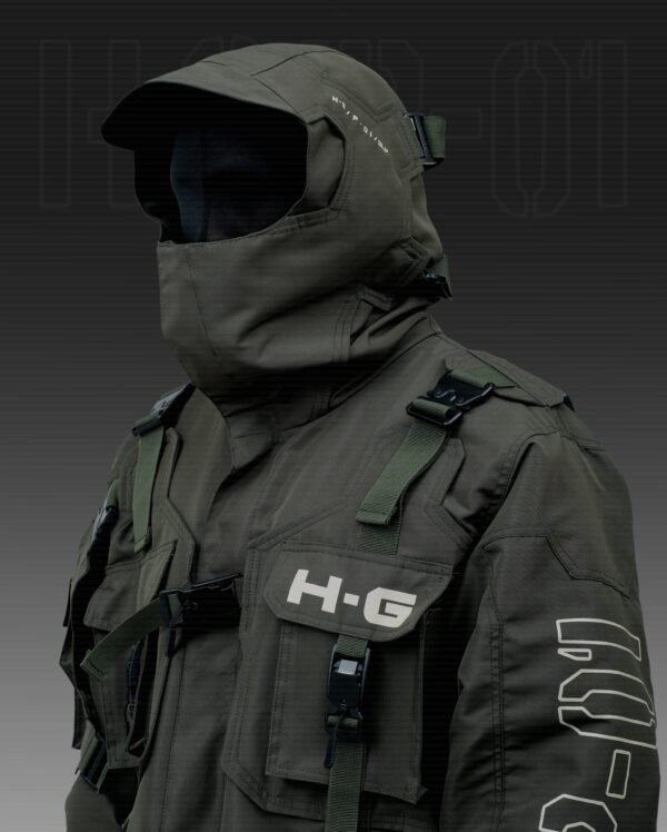 H.G.P-01 BLACK / GREY / OLIVE GREEN - Image 28