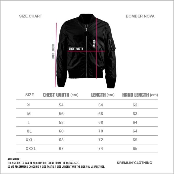 KREMLIN NOVA BOMBER JACKET WHITE - Image 2