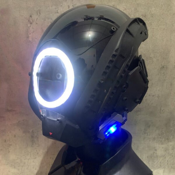 TECHWEAR CYBERPUNK LED HELMET